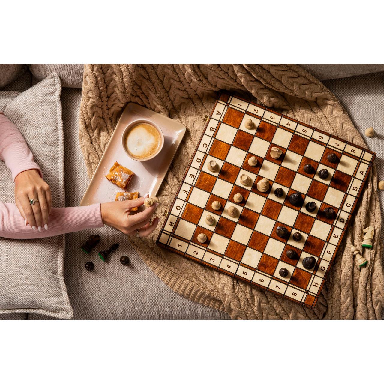STAUNTON ASH Schackspel | 42 cm