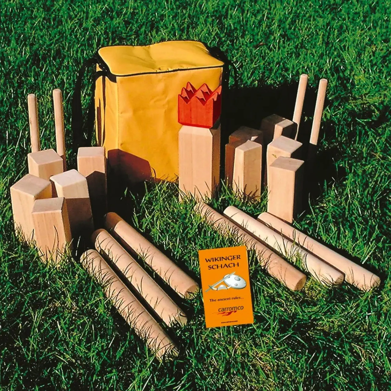 Premium Kubb Spel - Vikingaschack