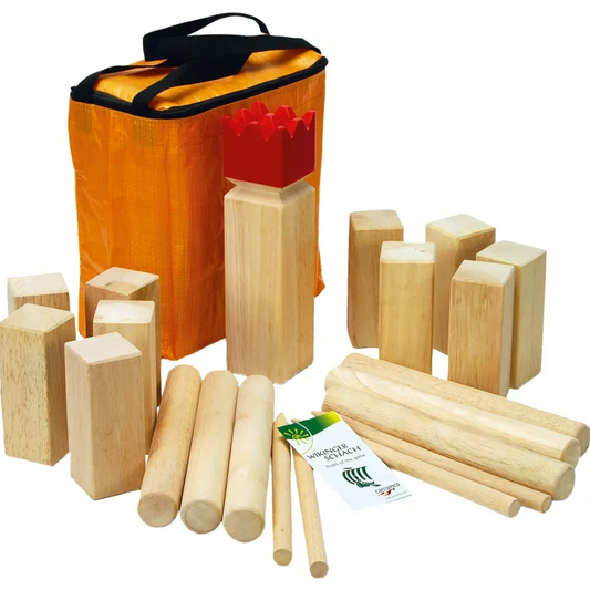 Premium Kubb Spel - Vikingaschack